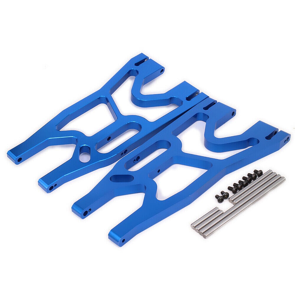 RCAWD TRAXXAS UPGRADE PARTS Dark Blue RCAWD Front Rear Lower Suspension Arm 7730 For RC Car Traxxas X-MAXX 2pcs