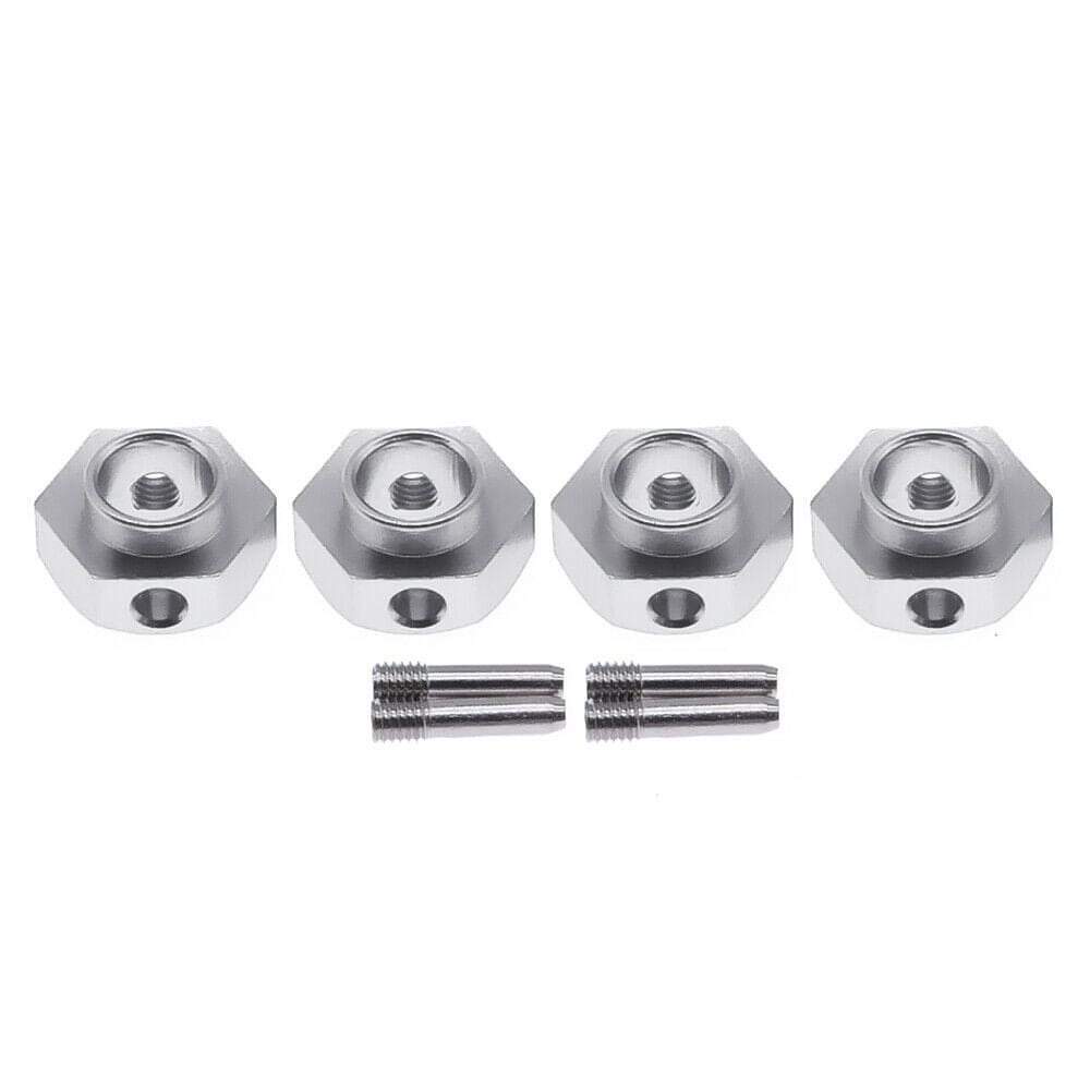 RCAWD TRAXXAS UPGRADE PARTS RCAWD Alloy wheel hex hub adaptor M3 12mm screw shaft for Traxxas TRX-4 4PCS