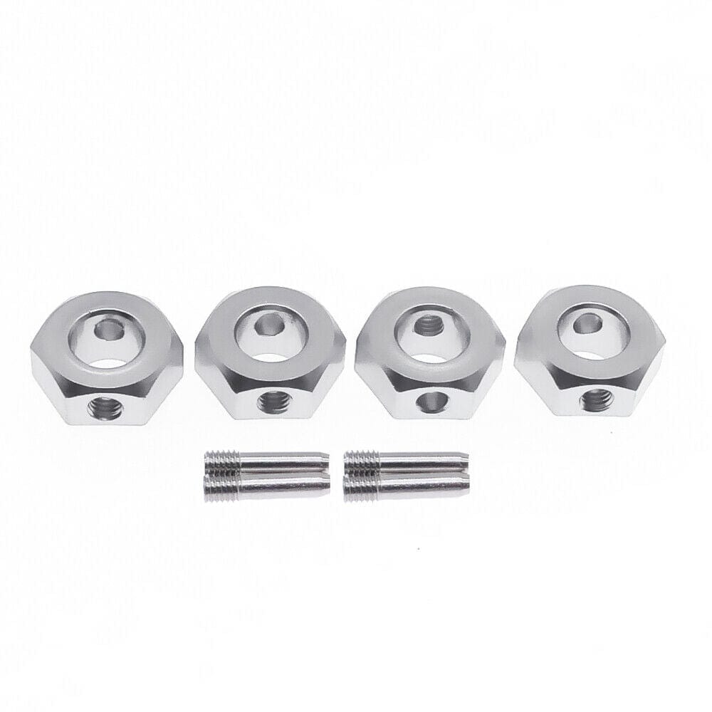 RCAWD TRAXXAS UPGRADE PARTS RCAWD Alloy wheel hex hub adaptor M3 12mm screw shaft for Traxxas TRX-4 4PCS