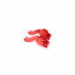 RCAWD TRAXXAS UPGRADE PARTS RCAWD rear stub axle carriers for 1/10 traxxas slash VXL 4x4 4WD XL5 Red