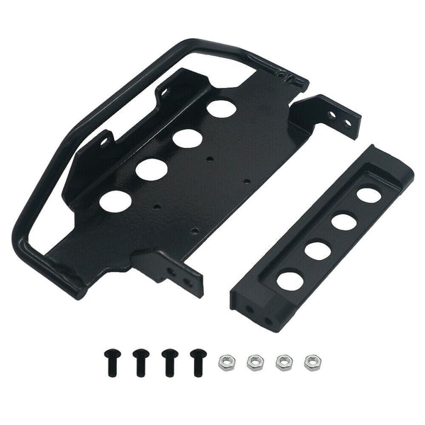 RCAWD TRAXXAS UPGRADE PARTS RCAWD Steel front bumper winch mountable for Traxxas TRX-4 TRX-6 crawler