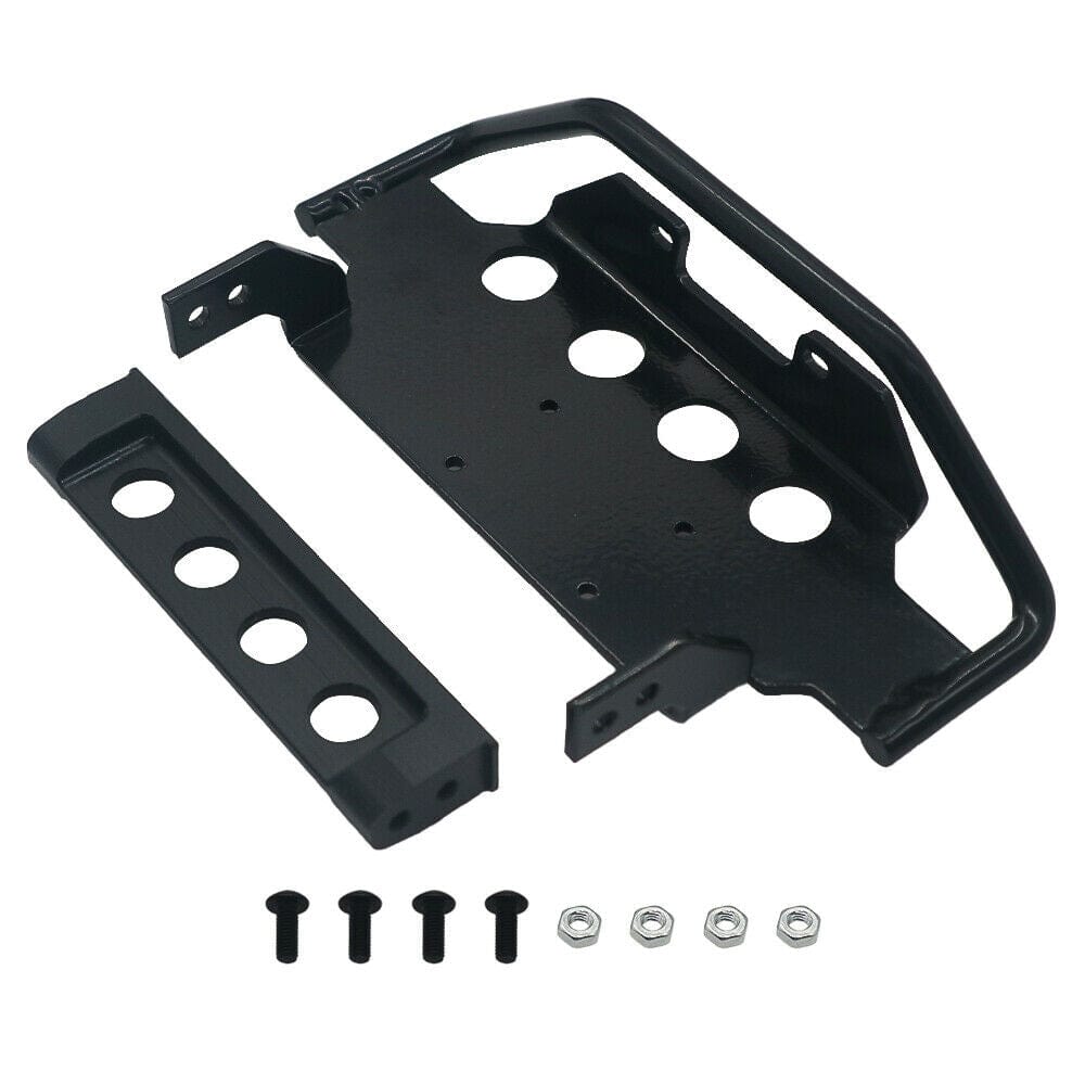 RCAWD TRAXXAS UPGRADE PARTS RCAWD Steel front bumper winch mountable for Traxxas TRX-4 TRX-6 crawler