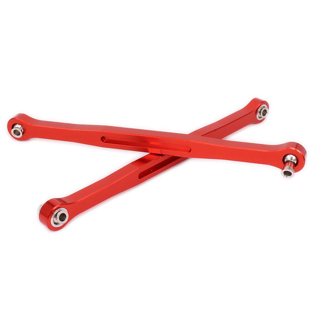 RCAWD TRAXXAS UPGRADE PARTS Red RCAWD 7748 Alloy Toe links molded composite for X-Maxx TQi Traxxas 77086-4