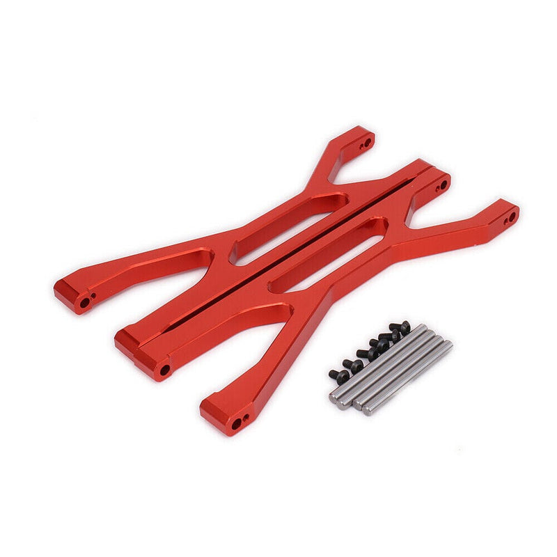 RCAWD TRAXXAS UPGRADE PARTS Red RCAWD Alloy Rear Front Upper Suspension Arm A-arm For RC Car Traxxas X-MAXX