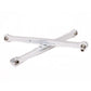 RCAWD TRAXXAS UPGRADE PARTS Silver RCAWD 7748 Alloy Toe links molded composite for X-Maxx TQi Traxxas 77086-4