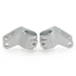 RCAWD TRAXXAS UPGRADE PARTS Silver RCAWD steering hub carrier knuckle arm blocks For 1/10 Traxxas Slash 2WD Short Course