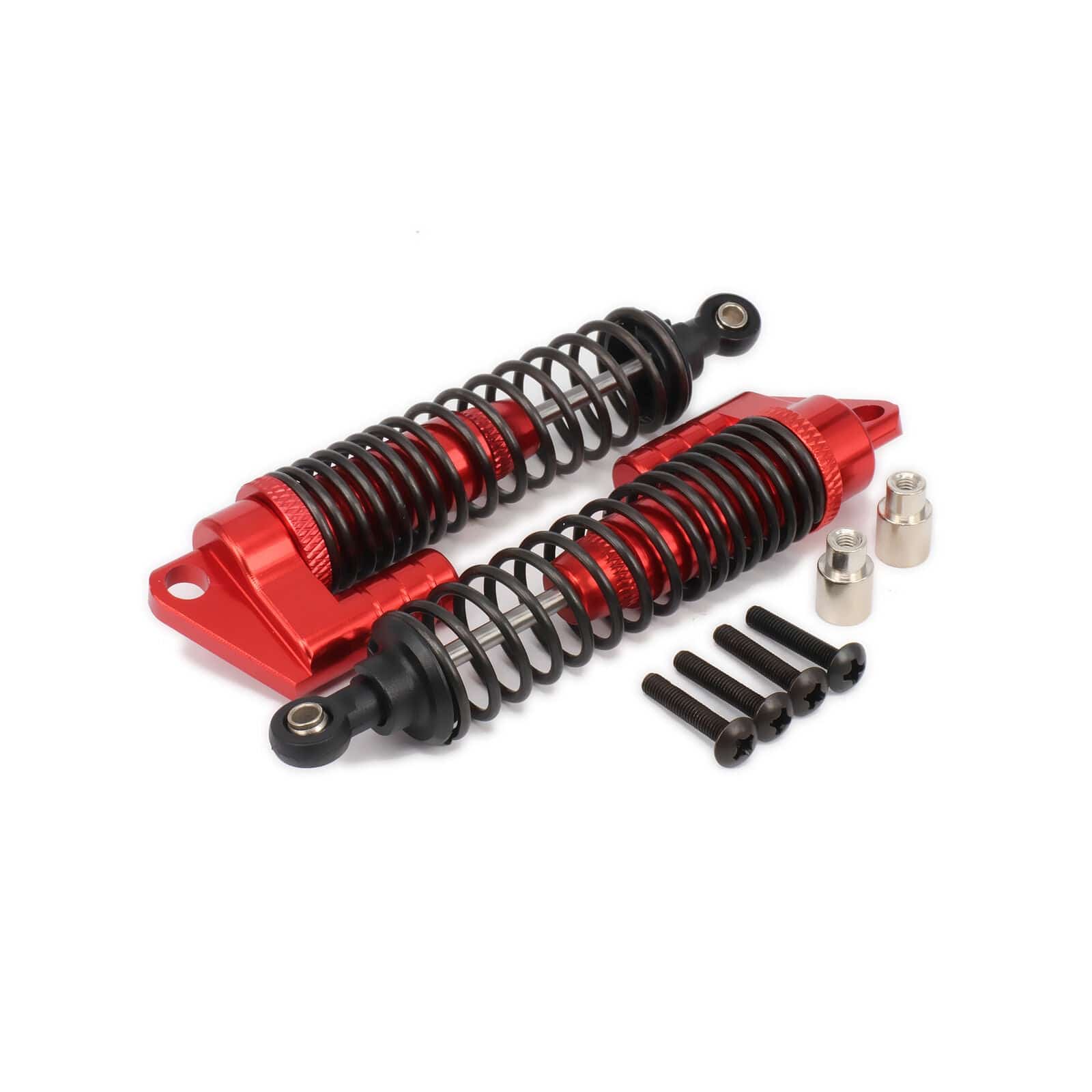 RCAWD UNIVERSAL RC UPGRADE PARTS Red RCAWD Universal 100mm Alloy Shock Absorber Damper  S106004 for RC Car 1/10 Buggy Truck Crawler