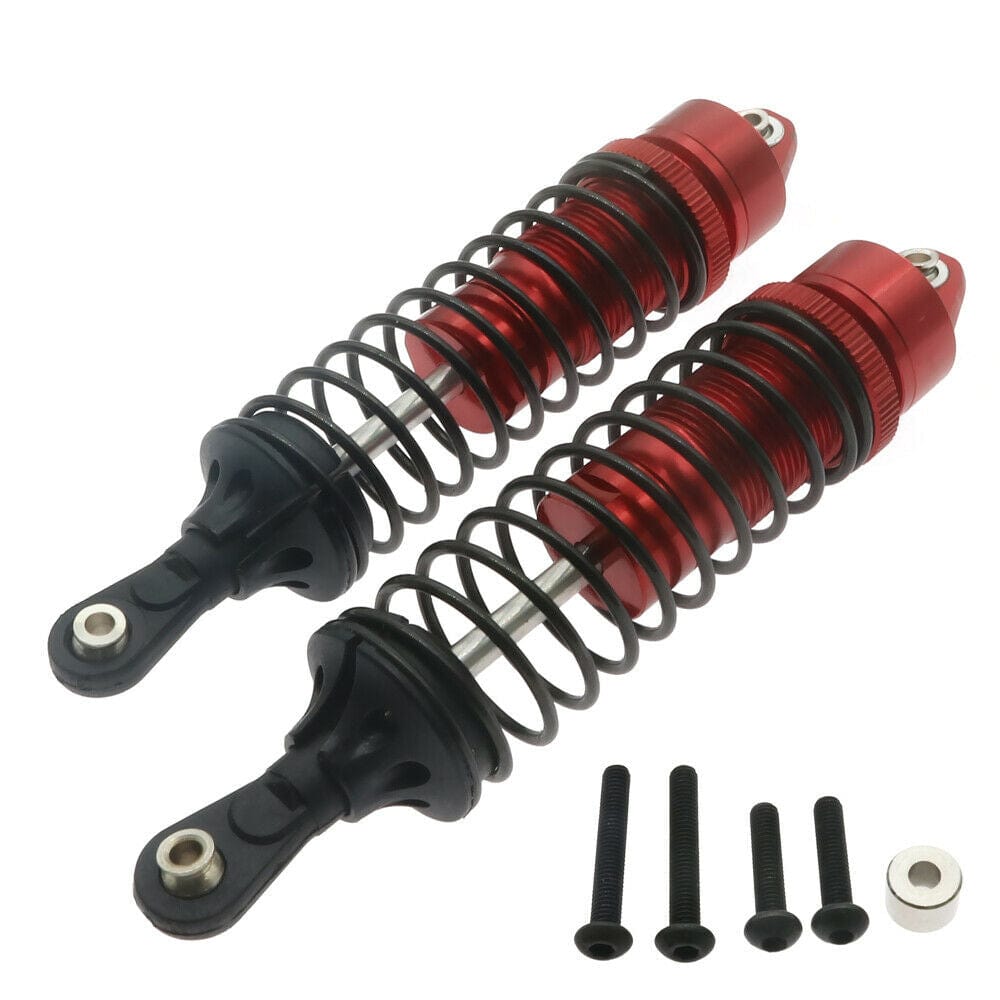 RCAWD VRX UPGRADE PARTS Red RCAWD Alloy Front Shock For RC Car 1/10 VRX River Hobby FTX Vetta Racing desert buggy