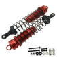 RCAWD VRX UPGRADE PARTS Red RCAWD Alloy Rear Shock For RC Car 1/10 VRX River Hobby FTX Vetta Racing desert buggy