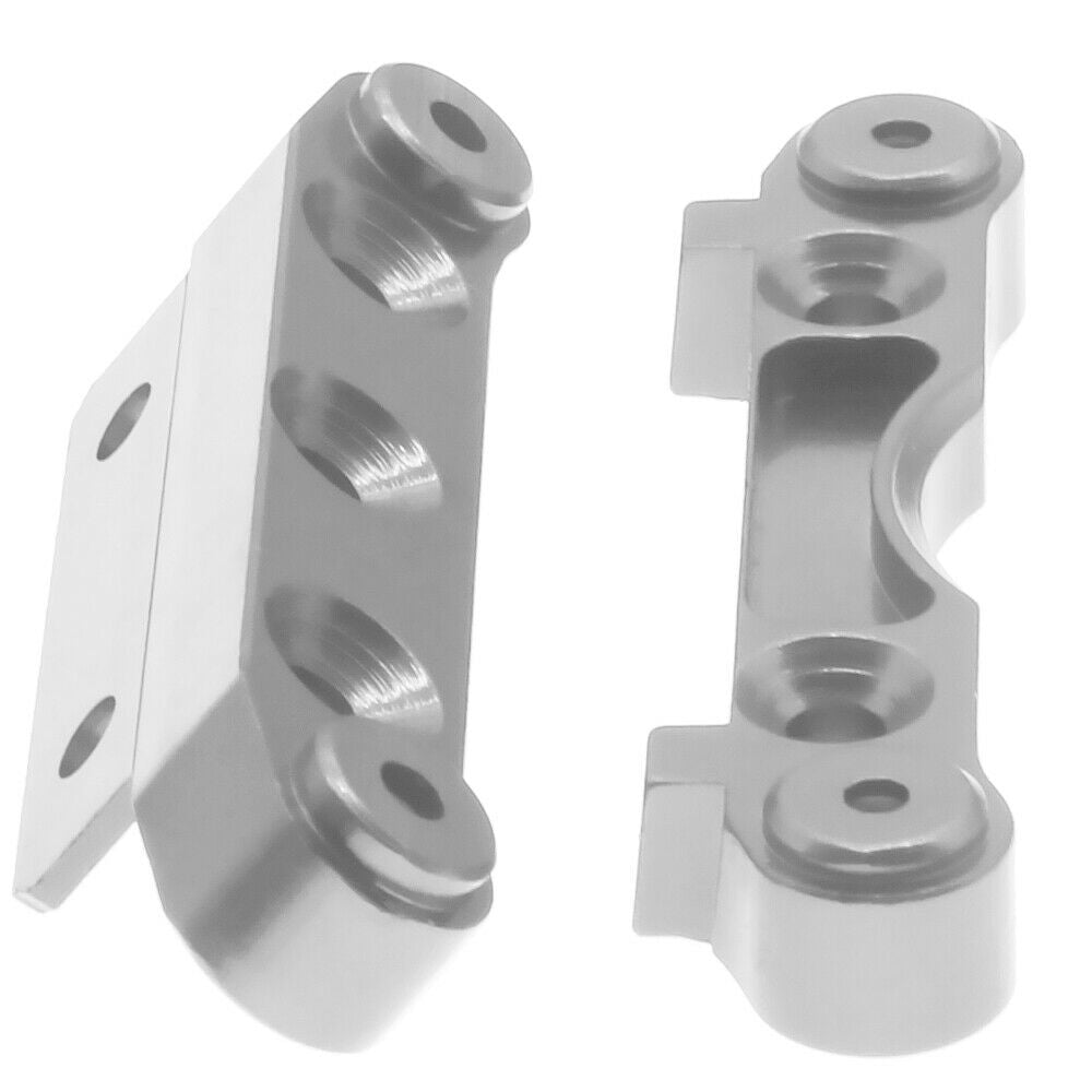 RCAWD VRX UPGRADE PARTS Silver RCAWD Alloy Front Suspension Holder For RC 1-10 VRX Octane VETTA Karoo FTX Outlaw 2pcs