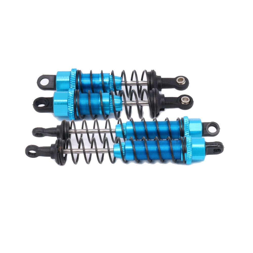 RCAWD WLTOYS UPGRADE PARTS Blue RCAWD Alloy Front Rear Shock Absorbers For 1/12 Wltoys 12428 12423 Feiyue FY-01