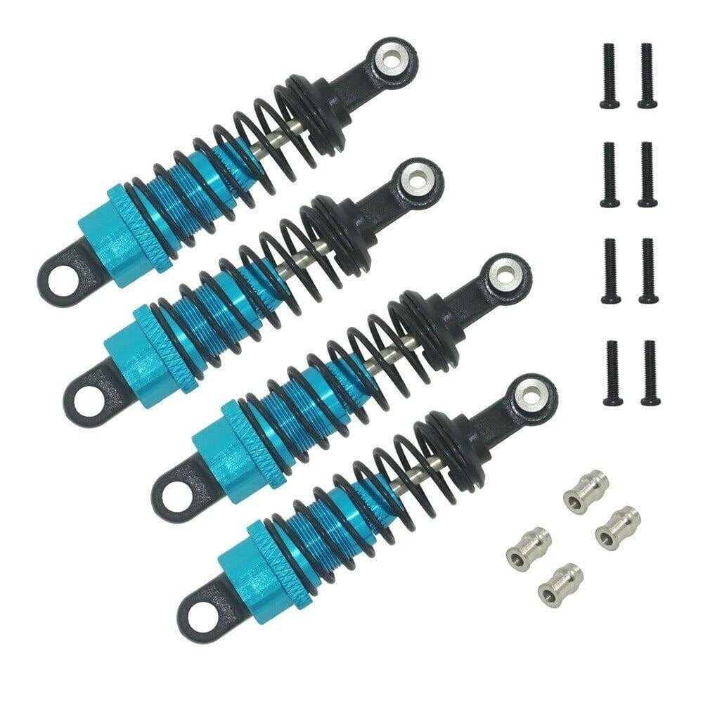 RCAWD WLTOYS UPGRADE PARTS Blue RCAWD Aluminum Shock Absorber Damper For RC Car 1/18 Wltoys A959 A969 A979 K929