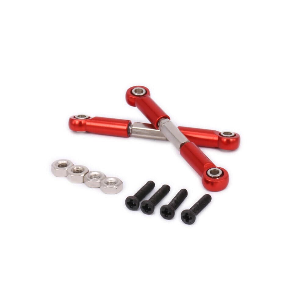 RCAWD WLTOYS UPGRADE PARTS front shock tie rod 0021 RCAWD Alloy CNC DIY Upgrades Parts For 1/12 Wltoys 12428 12423 FY03 RC Car
