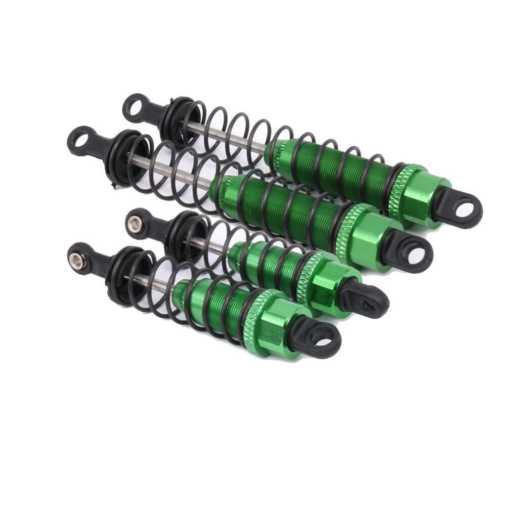 RCAWD WLTOYS UPGRADE PARTS Green RCAWD Alloy Front Rear Shock Absorbers For 1/12 Wltoys 12428 12423 Feiyue FY-01