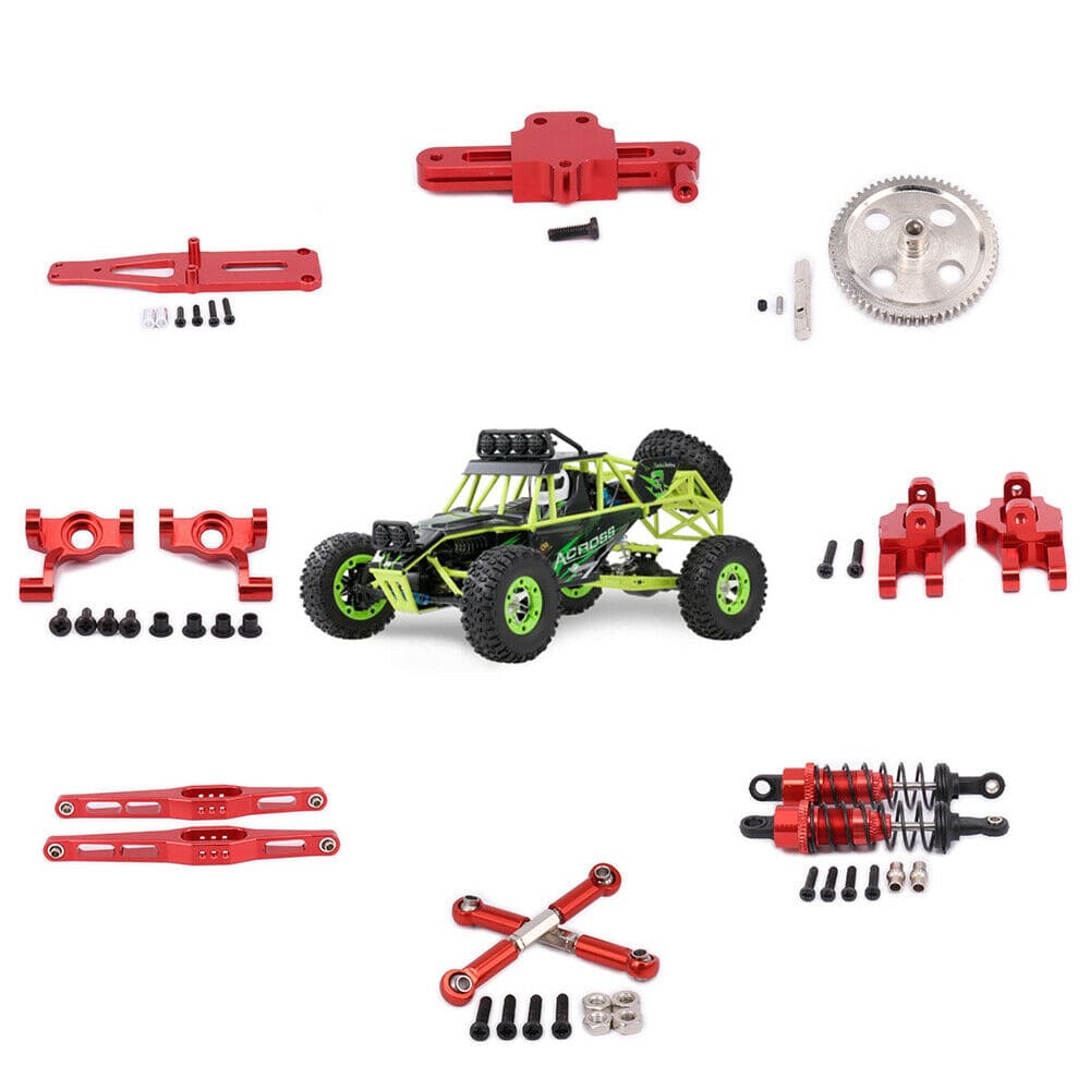 RCAWD WLTOYS UPGRADE PARTS RCAWD Alloy CNC DIY Upgrades Parts For 1/12 Wltoys 12428 12423 FY03 RC Car
