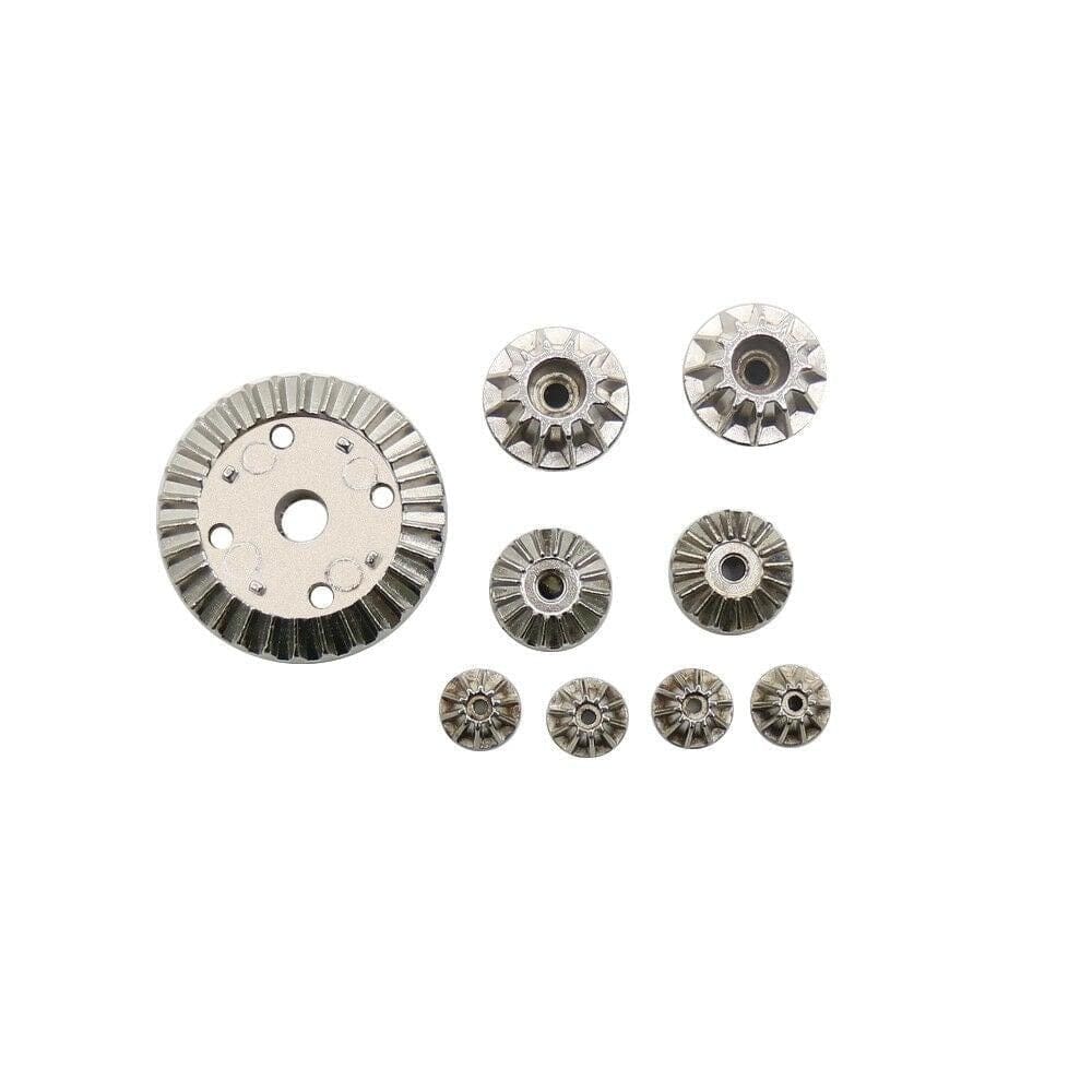 RCAWD WLTOYS UPGRADE PARTS RCAWD Alloy Front/Rear Differential Gears Set 0012S For RC Car 1/12 Wltoys 12428 12628