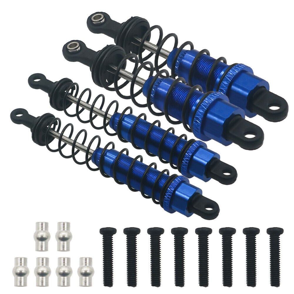 RCAWD WLTOYS UPGRADE PARTS RCAWD Alloy Front Rear Shock Absorbers For 1/12 Wltoys 12428 12423 Feiyue FY-01