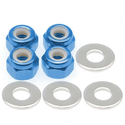 RCAWD WLTOYS UPGRADE PARTS RCAWD alloy M3 3MM wheel tire lock nut for rc hobby car 1-14 Wltoys 144001