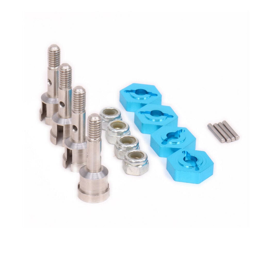 RCAWD WLTOYS UPGRADE PARTS RCAWD Wheel Conversion set axle hex hub for 1/18 Wltoys A959 A969 A979 K929