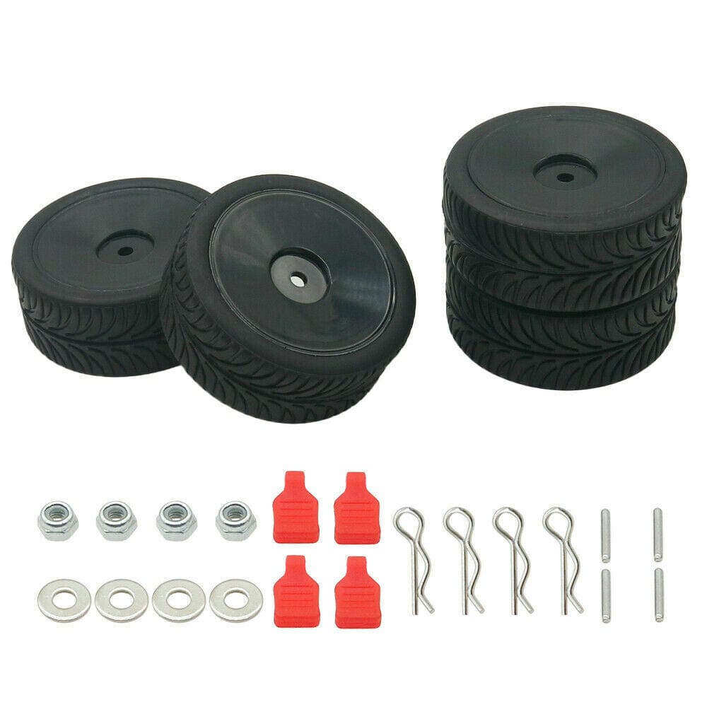 RCAWD WLTOYS UPGRADE PARTS RCAWD Wheels & Tires For 1/14 WLtoys 144001 124018 124019 1826 RC Car Parts 4pcs
