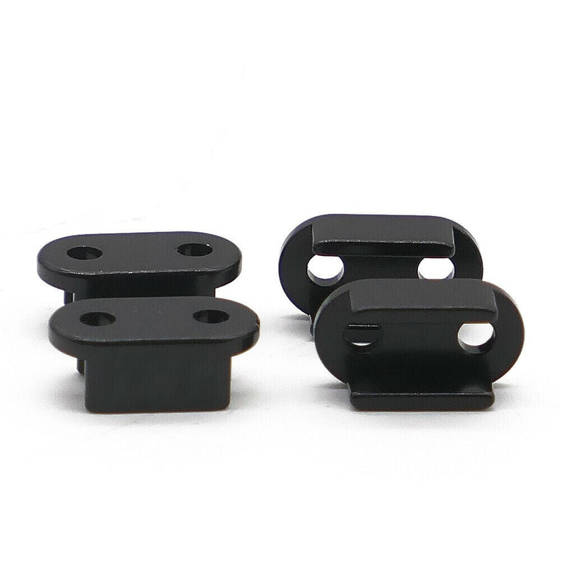 RCAWD WPL UPGRADE PARTS Black RCAWD Leaf spring suspension mount for WPL Henglong B1 B-14 B-16 JJRC Q61 Q60