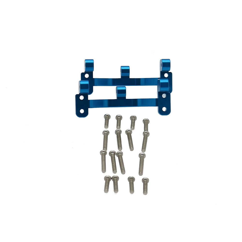 RCAWD WPL UPGRADE PARTS Blue RCAWD Front rear link plate for WPL Henglong B1 B-14 B-16 C-14 C-24 JJRC Q61 Q60