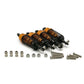 RCAWD WPL UPGRADE PARTS Orange RCAWD Shock adsorber for 1/16 WPL Henglong C14 C24 4x4 pick-up truck crawler 4pcs