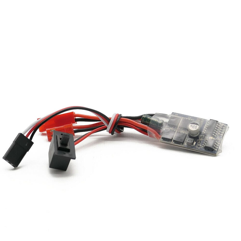 RCAWD WPL UPGRADE PARTS RCAWD 30A brushed ESC reverse for WPL Henglong C14 C24 B14 B24 B16 B36 4x4 truck