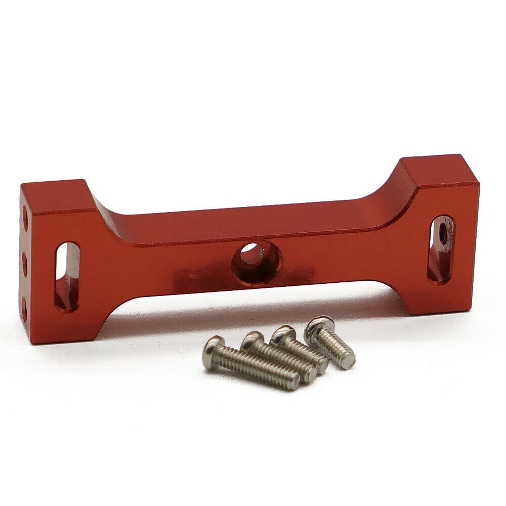 RCAWD WPL UPGRADE PARTS Red RCAWD central fixed mount plate for WPL Henglong B1 B-14 B-16 JJRC Q61 Q60 B-36