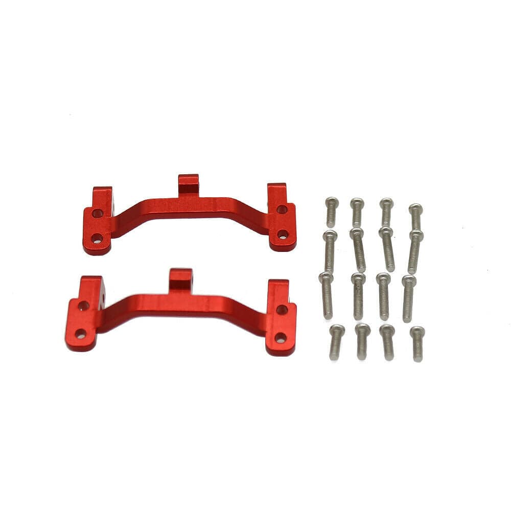 RCAWD WPL UPGRADE PARTS Red RCAWD Front rear link plate for WPL Henglong B1 B-14 B-16 C-14 C-24 JJRC Q61 Q60