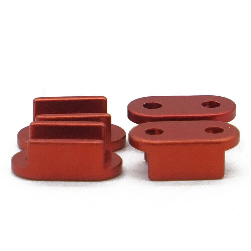 RCAWD WPL UPGRADE PARTS Red RCAWD Leaf spring suspension mount for WPL Henglong B1 B-14 B-16 JJRC Q61 Q60