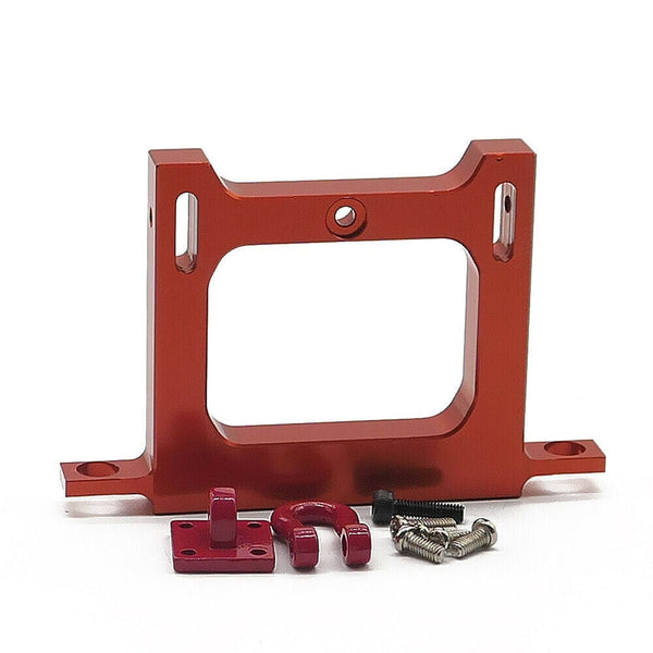 RCAWD WPL UPGRADE PARTS Red RCAWD Rear mount plate for WPL Henglong B14 B24 B16 B36 4x4 And 6x6 Military