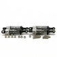 RCAWD WPL UPGRADE PARTS Silver RCAWD Shock adsorber for 1/16 WPL Henglong C14 C24 4x4 pick-up truck crawler 4pcs
